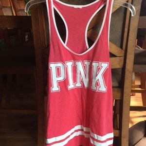 Pink Victoria Secret tank top. Med.